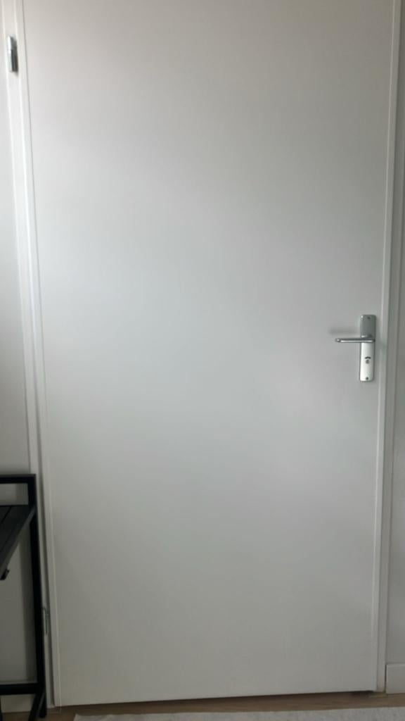 Gratis opdekdeur linksdraaiend 93x211,5cm, Doe-het-zelf en Verbouw, Deuren en Horren, Ophalen, Zo goed als nieuw, Binnendeur, 200 tot 215 cm