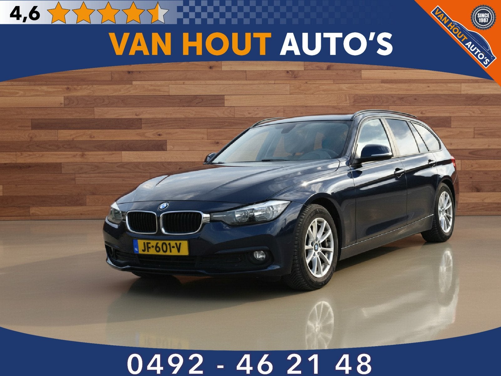 BMW 3 Serie Touring 320d EDE Corporate Lease Essential, Auto's, Automaat, 745 kg, Achterwielaandrijving, 4 cilinders