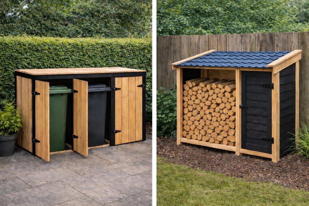 Douglas Kliko Ombouw | Container Ombouw | Houtopslag Op Maat, Ophalen, Nieuw, Hout, Containerberging