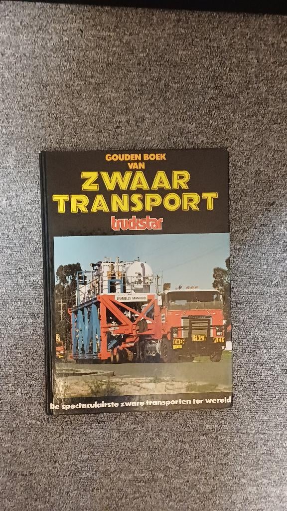 Gouden boek van Zwaar transport, Ophalen of Verzenden, Gelezen, Vrachtwagen