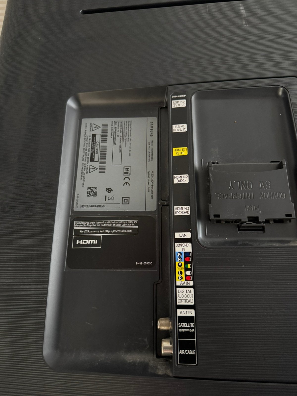 Samsung Tv 40 inch, Ophalen, Zo goed als nieuw