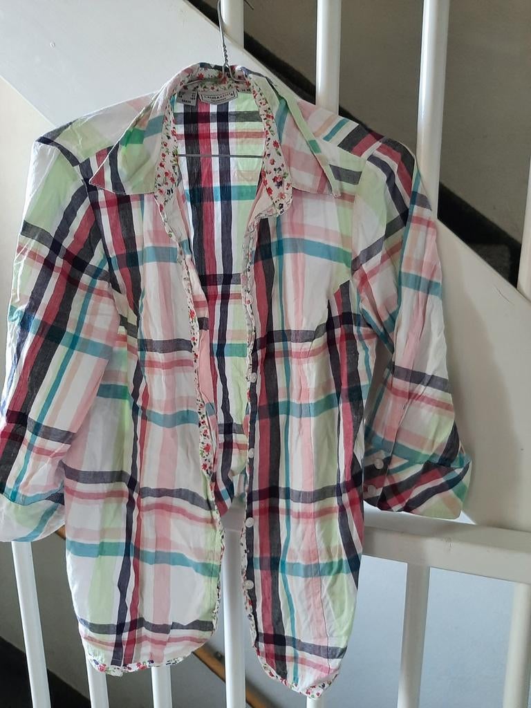 Laura Kent geruite blouse maat 40  nooit gebruikt, Kleding | Dames, Overige kleuren, Maat 42/44 (L), Ophalen of Verzenden, Zo goed als nieuw
