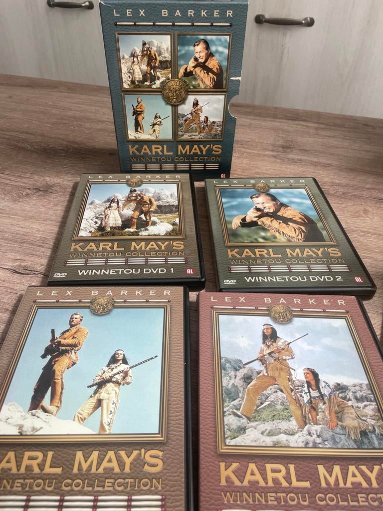 Karl May's Winnetou Collection DVD Boxset, Alle leeftijden, Ophalen of Verzenden, Gebruikt