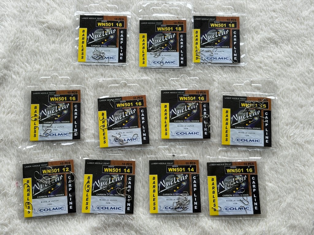 adv 345 / NIEUW set 11 pakjes haakjes COLMIC, Ophalen of Verzenden, Nieuw, Haak