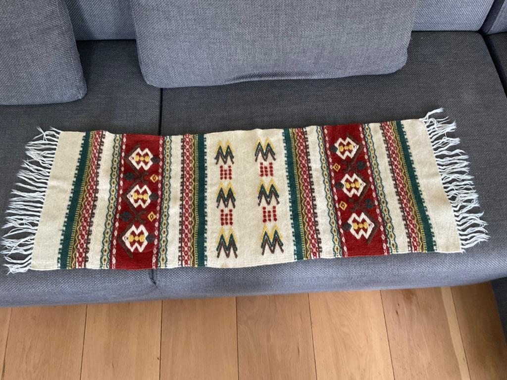 Wollen kleedje, Huis en Inrichting, Ophalen of Verzenden, Rechthoekig, 50 tot 100 cm, Minder dan 50 cm