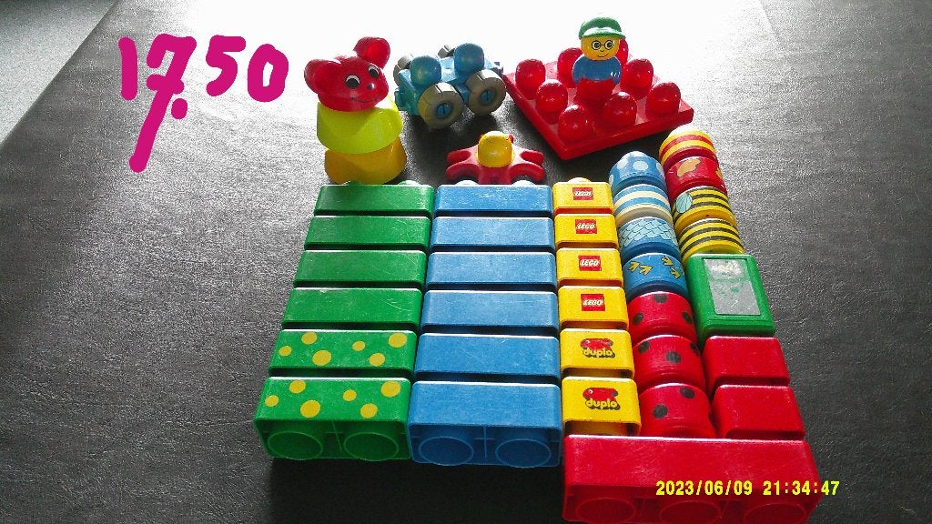 40 stuks Lego primo, baby Duplo, Ophalen of Verzenden, Zo goed als nieuw, Lego Primo