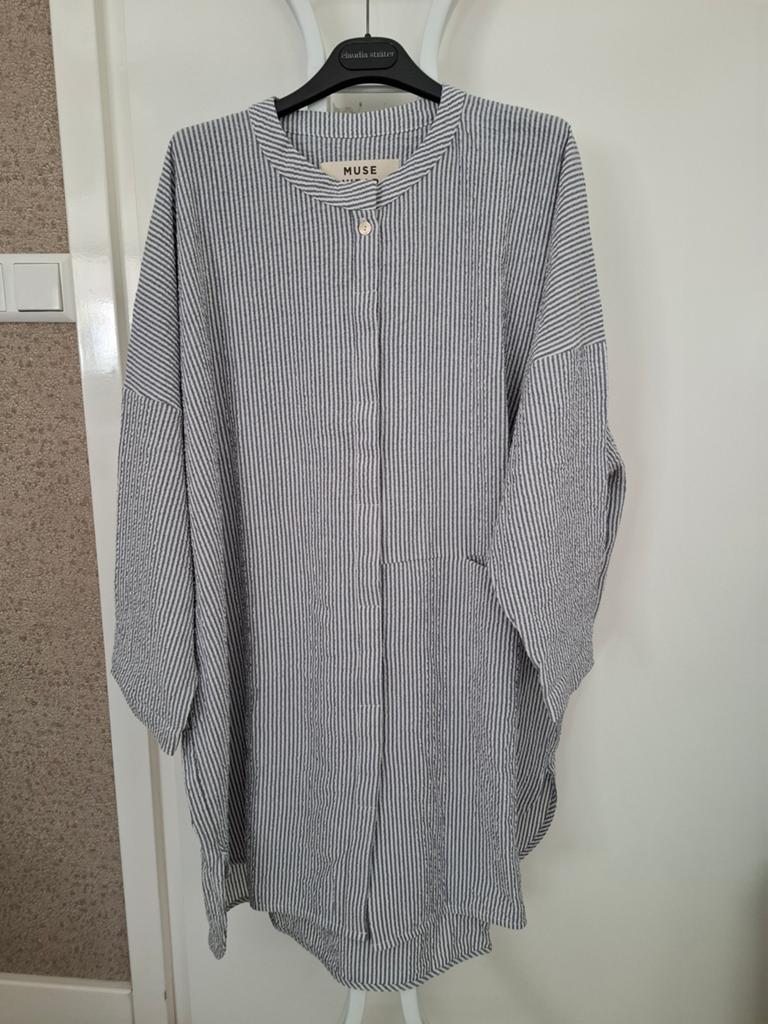 Muse Wear Tuniek - Gestreepte tuniek, Maat 44/46, Kleding | Dames, Blouses en Tunieken, Ophalen of Verzenden, Zo goed als nieuw