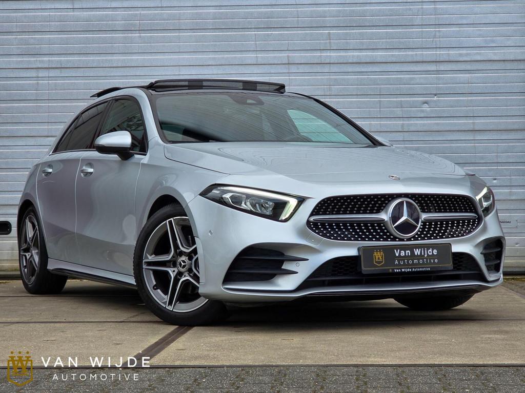 MERCEDES A-KLASSE 180 AMG |AUTOMAAT|PANO|CAMERA, Auto's, 136 pk, Gebruikt, 4 cilinders, Origineel Nederlands