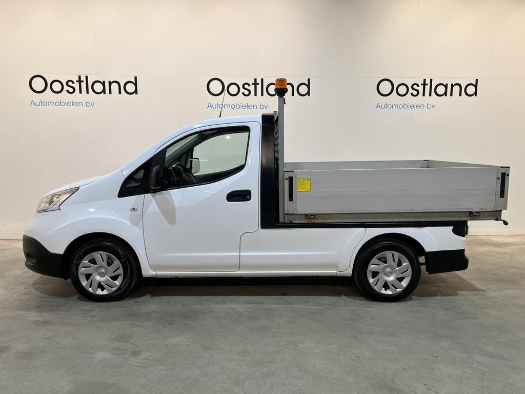 Nissan E-NV200 Business 40 kWh Kipper / 100% Elektrisch / Ai, Gebruikt, Zwart, Met garantie (alle), 1723 kg