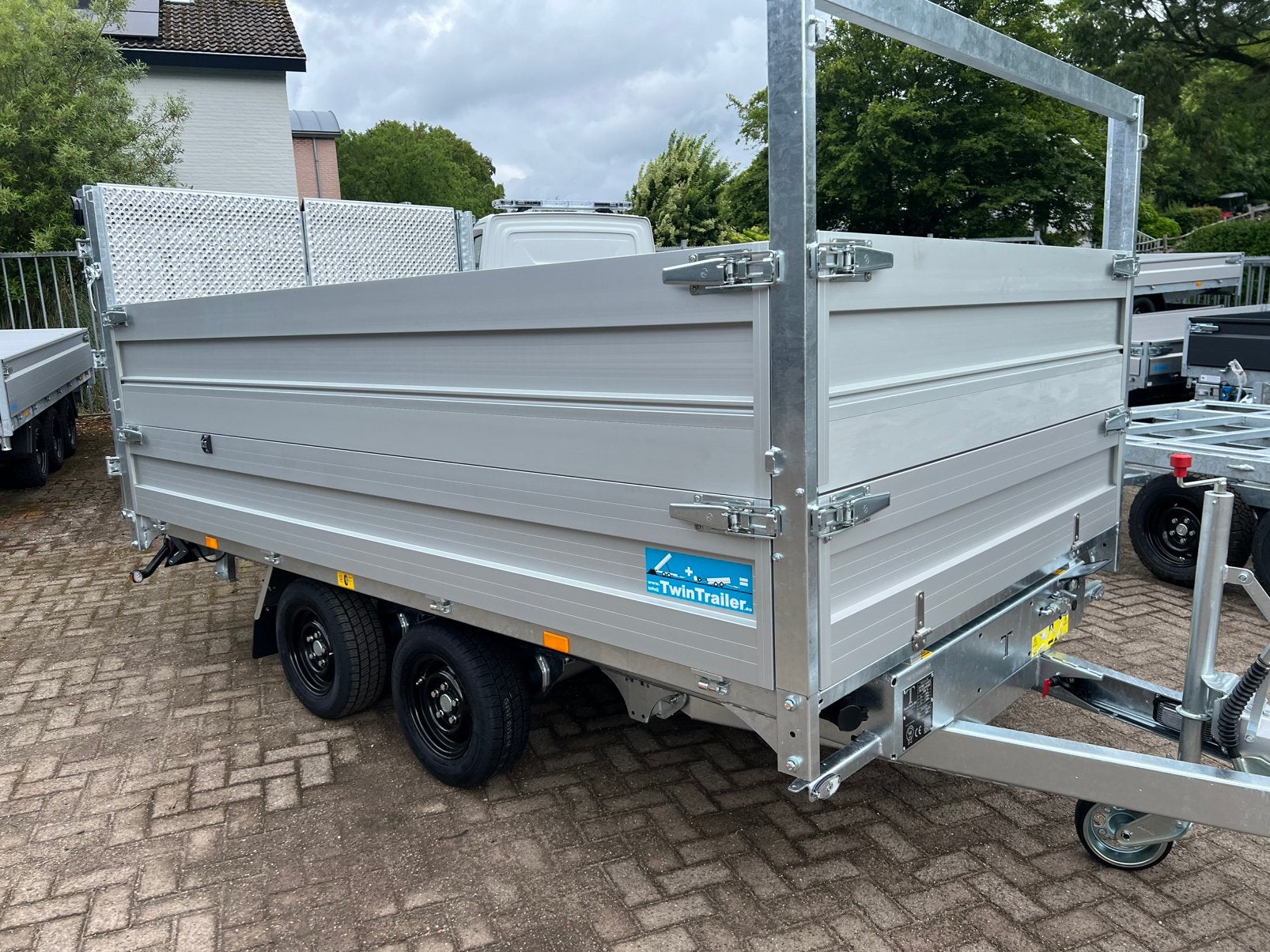 Twin trailer, Auto diversen, Aanhangers en Bagagewagens, Ophalen, Nieuw