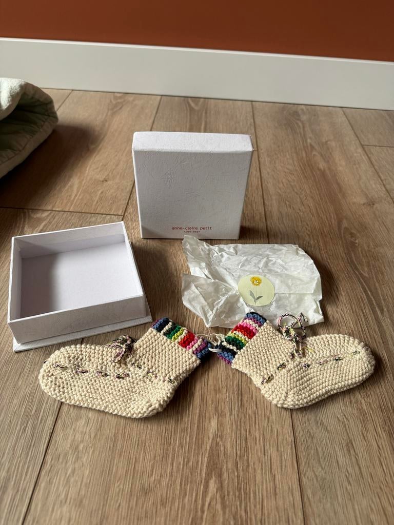 Anne-Claire petit babysokjes nieuw in doos, Kinderen en Baby's, Ophalen of Verzenden, Nieuw, Jongetje of Meisje, Sokjes