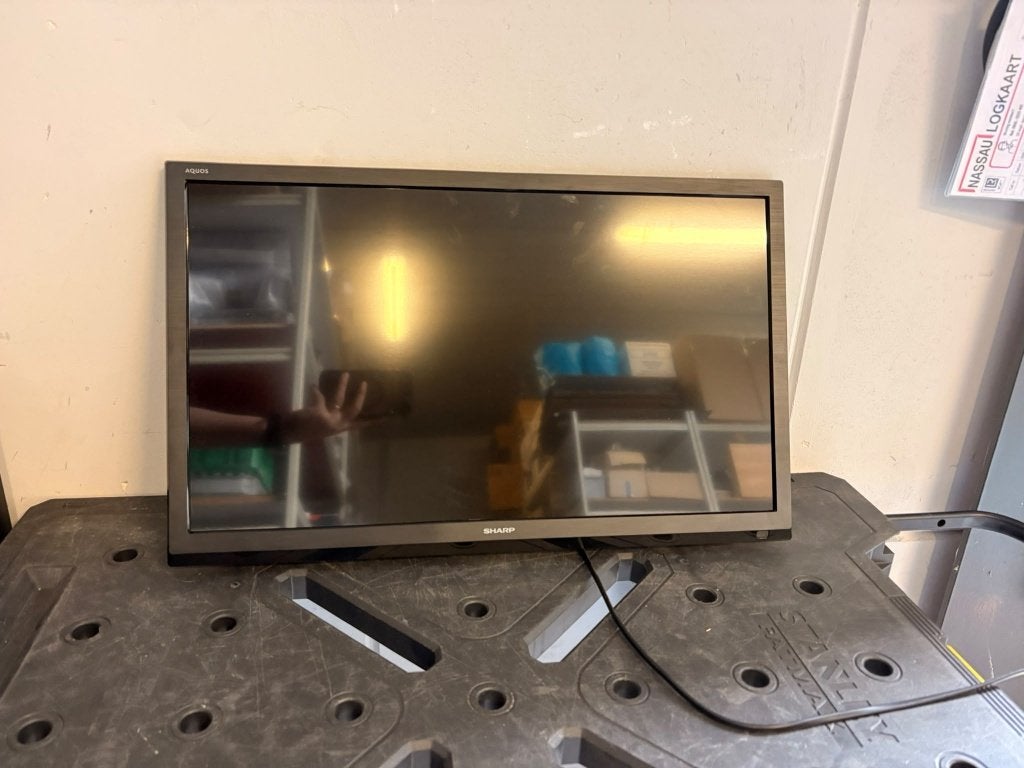 Sharp TV, Ophalen, Gebruikt, 50 Hz, LCD