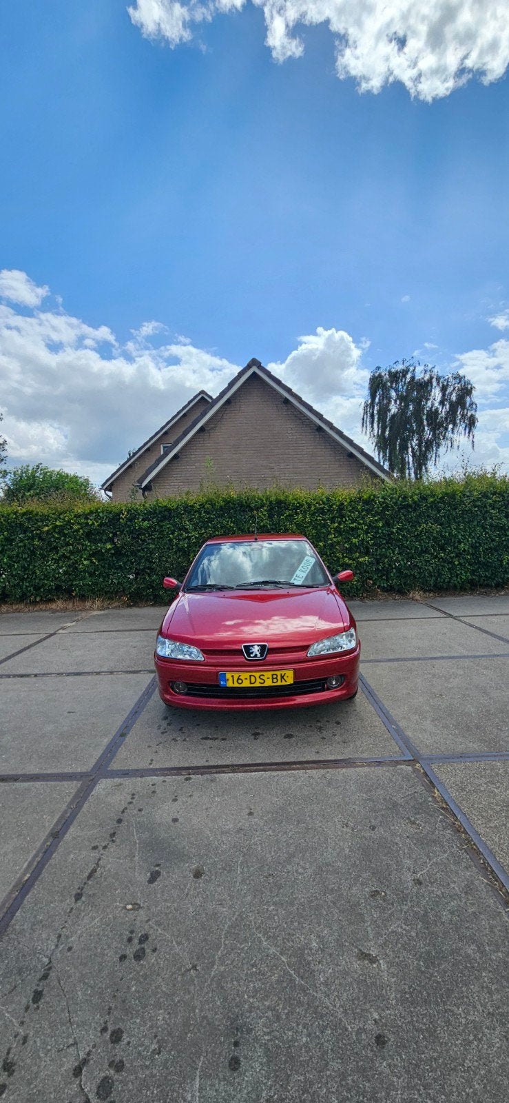 Peugeot 306 1.6 XT 65KW 1999 Rood, Auto's, 4 cilinders, 49 €/maand, Origineel Nederlands, 1200 kg