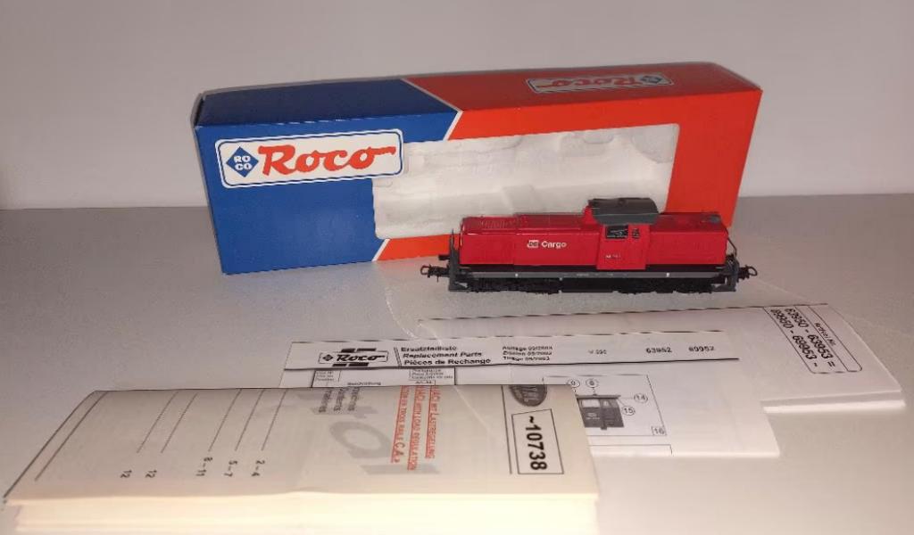 Roco HO 69952 - Dig AC dieselloc BR 295 van DB Cargo in ovp, Hobby en Vrije tijd, Modeltreinen | H0, Wisselstroom, Locomotief