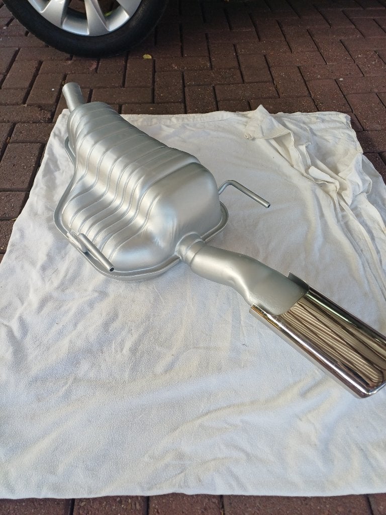 Uitlaat OEM Astra H Twintop / GTC / GM 13109145 Chroom Eind, Auto-onderdelen, Ophalen, Gereviseerd, Opel