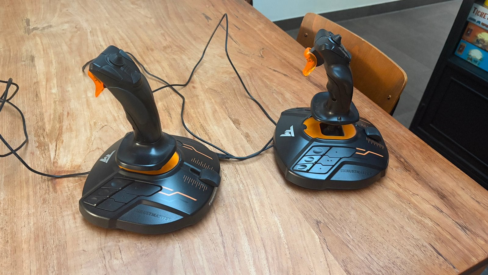 Trustmaster T.16000M FCS SPACE SIM DUO Joystick, Ophalen, Zo goed als nieuw