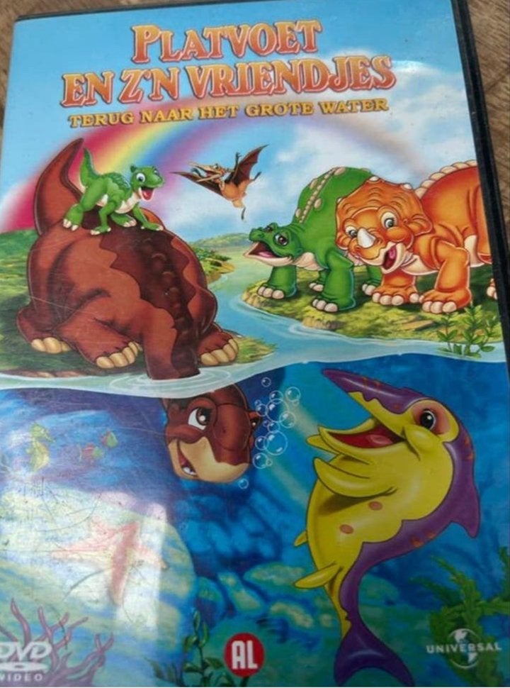 Platvoet en zijn vriendjes terug naar het grote water, Cd's en Dvd's, Dvd's | Tekenfilms en Animatie, Alle leeftijden, Ophalen of Verzenden