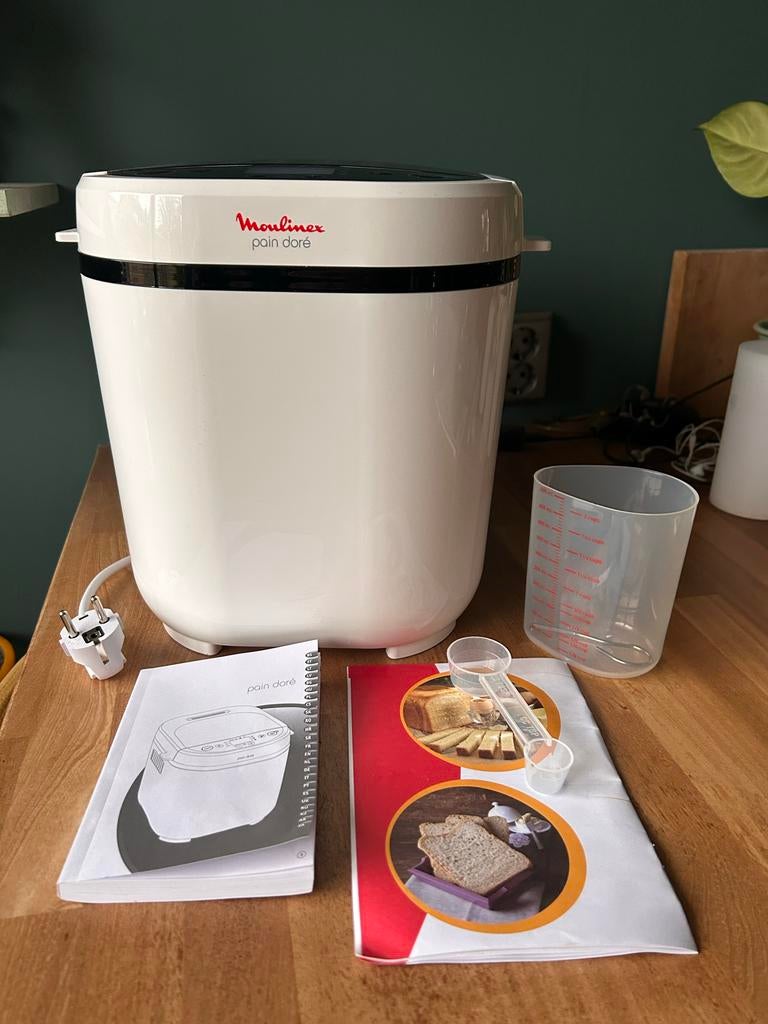 Moulinex Pain Doré Broodbakmachine - Zo goed als nieuw, Witgoed en Apparatuur, Broodbakmachines, 800 tot 1200 gram deeg, Zo goed als nieuw