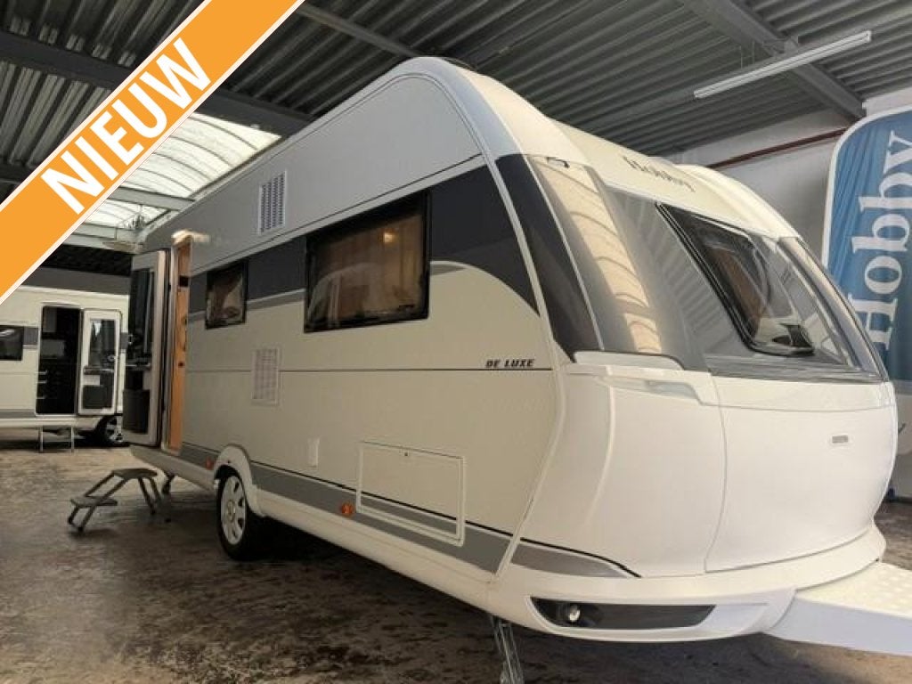 Hobby De Luxe 540 KMFE 2026 1800 KG/ Vloerverwarming, Schokbreker, Standaardzit, Bedrijf, 5 tot 6 meter