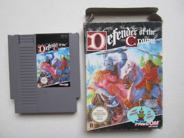 Defender of the Crown NES Nintendo, Spelcomputers en Games, Games | Nintendo NES, Gebruikt, Overige genres, 1 speler, Ophalen of Verzenden