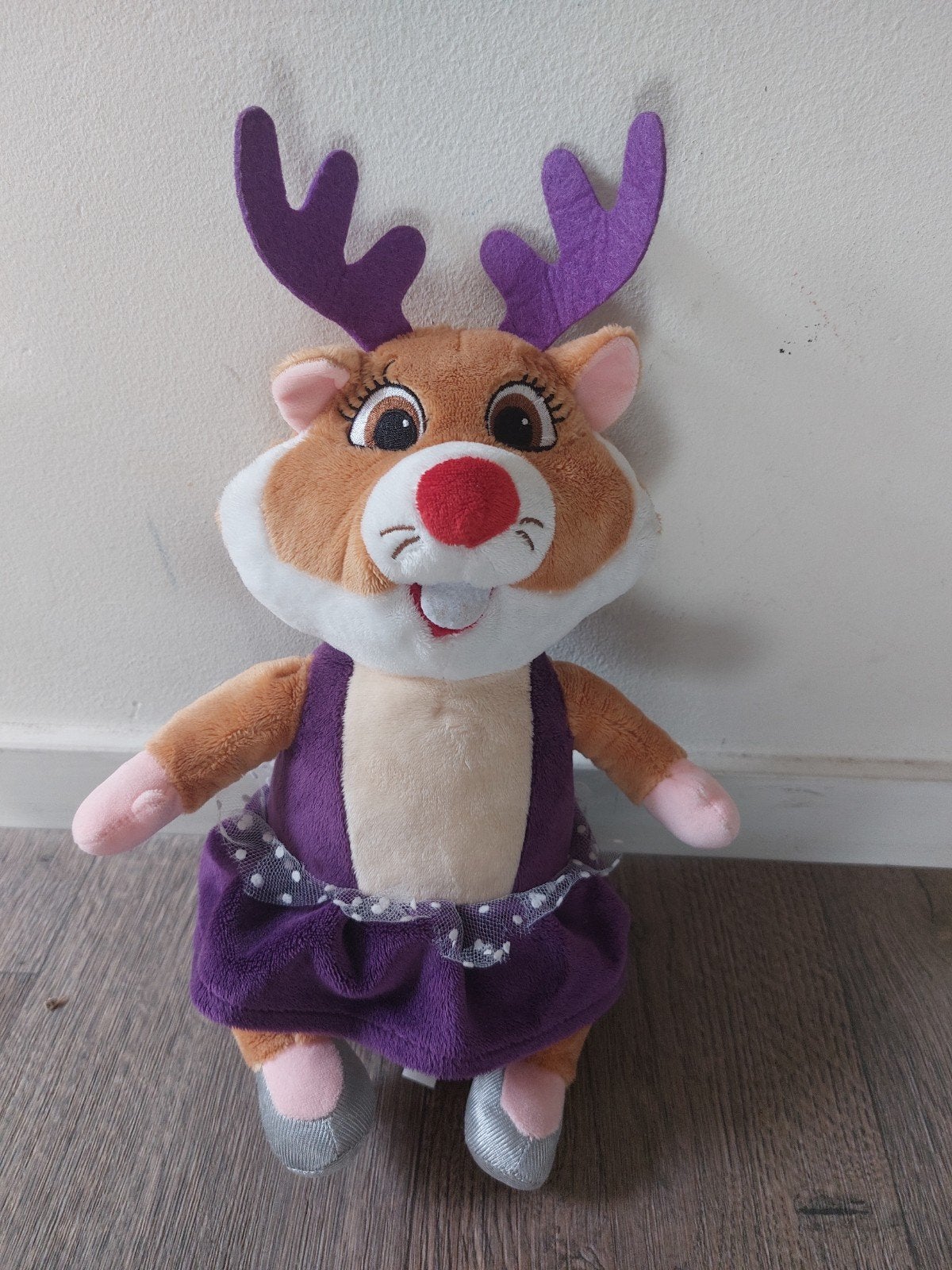 AH Hamster kerst, Kinderen en Baby's, Hamster, Ophalen of Verzenden, Zo goed als nieuw, Albert Heijn