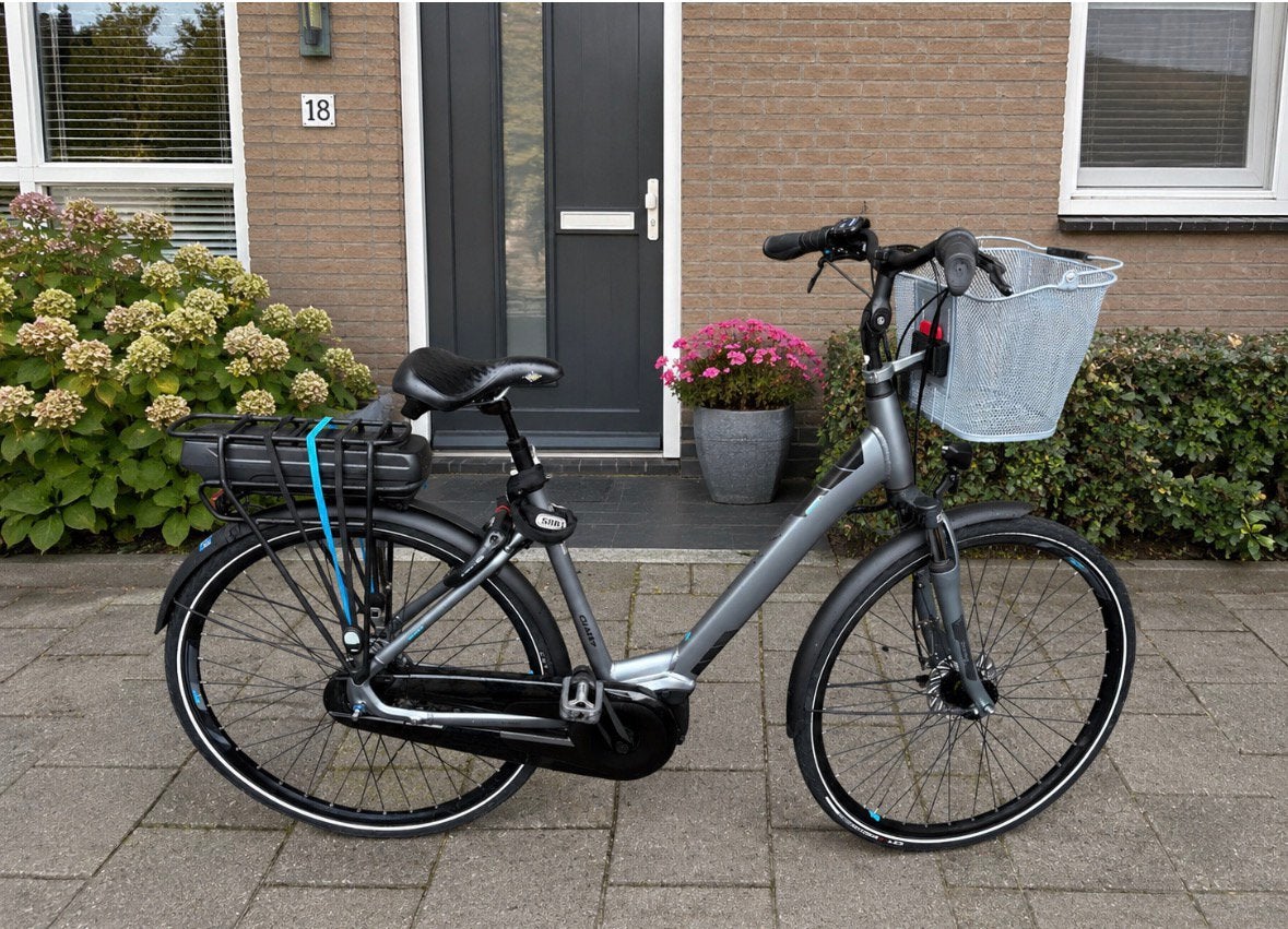 Giant electrische fiets met middenmotor, Fietsen en Brommers, Gebruikt, 51 tot 55 cm, 50 km per accu of meer, Giant