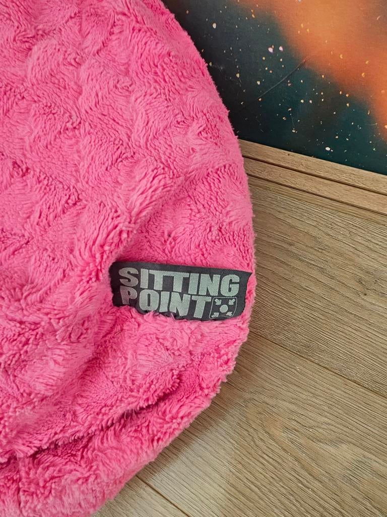 Roze Sitting Point Zitzak - Comfortabel en Stijlvol, Ophalen of Verzenden, Zo goed als nieuw, Roze, Zitzak
