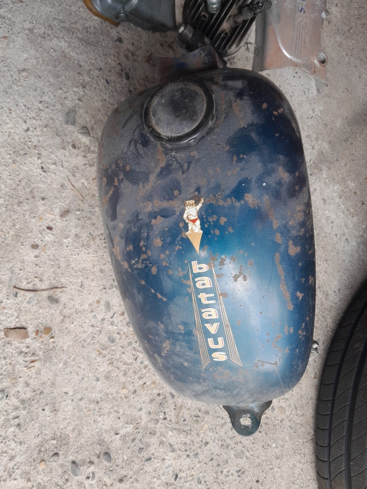 Batavus en sachs blokjes en nog wat losse onderdelen., Fietsen en Brommers, Brommeronderdelen | Oldtimers, Ophalen, Gebruikt, Blok