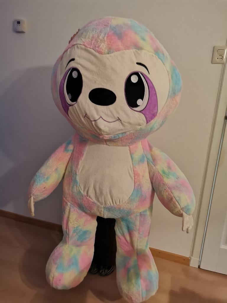 Grote knuffel luiaard, Kinderen en Baby's, Speelgoed | Knuffels en Pluche, Ophalen, Zo goed als nieuw, Overige typen