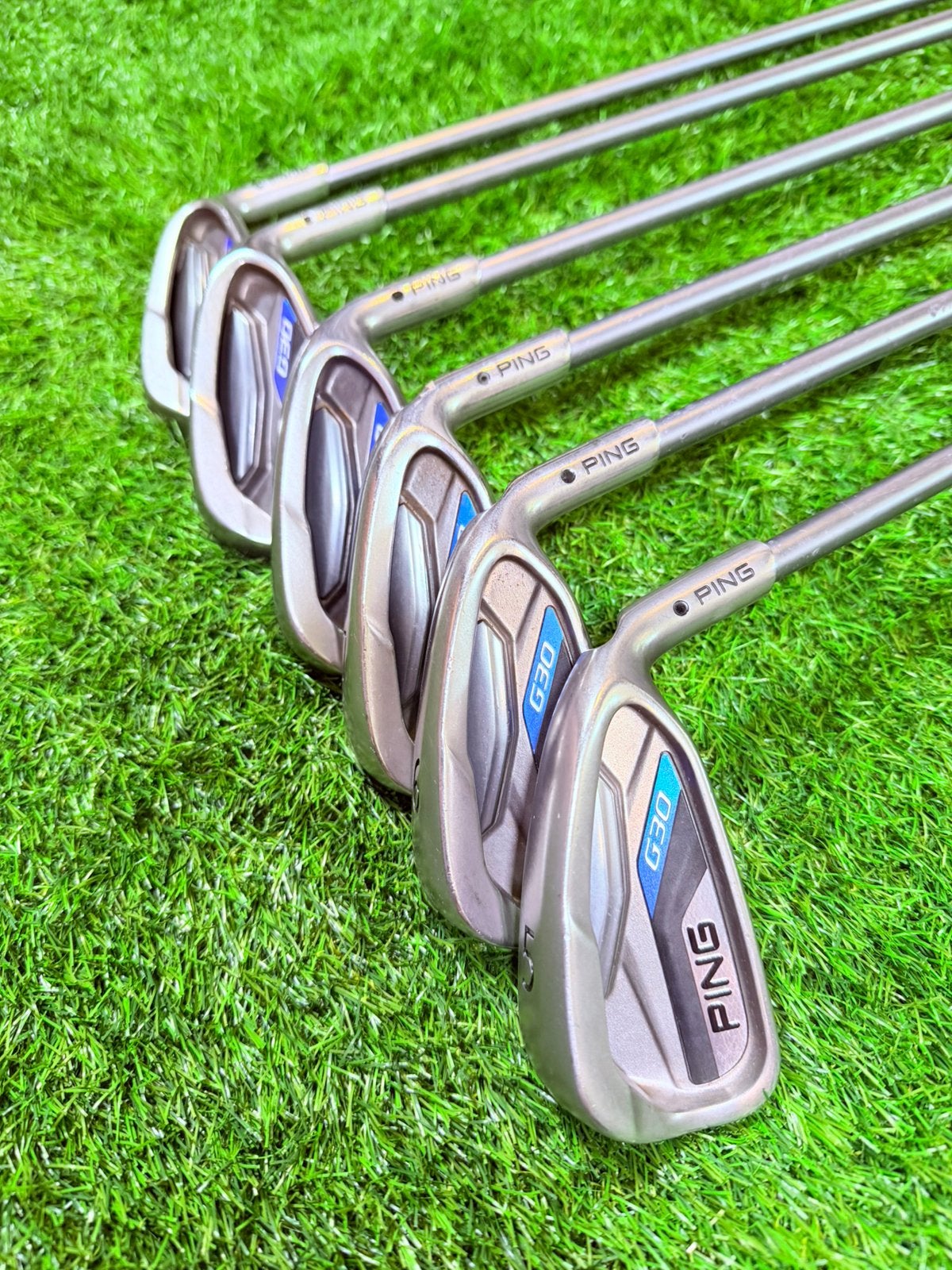PING G30 IJzers – 5 t/m PW (Rechtshandig), Sport en Fitness, Ping, Set, Zo goed als nieuw, Ping
