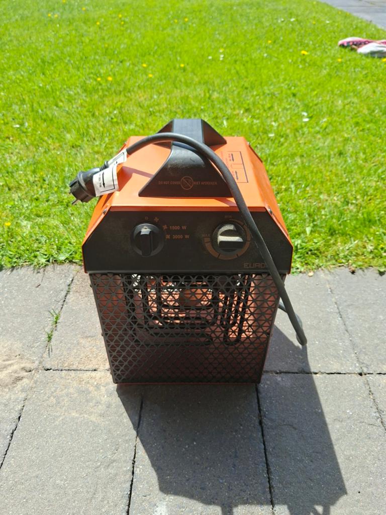 Eurom EK Delta 3000 Elektrische Kachel - 3000W, Doe-het-zelf en Verbouw, Verwarming en Radiatoren, Verzenden
