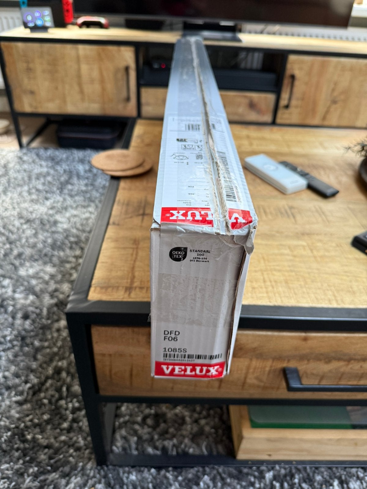 Velux verduistering met plisse kleur 1085 voor de F06, Ophalen of Verzenden, Zo goed als nieuw