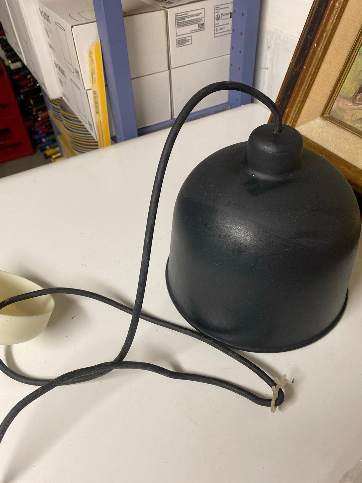 Muuto Grain Hanglamp - Zwart, Ophalen, Gebruikt, Overige materialen, Minder dan 50 cm