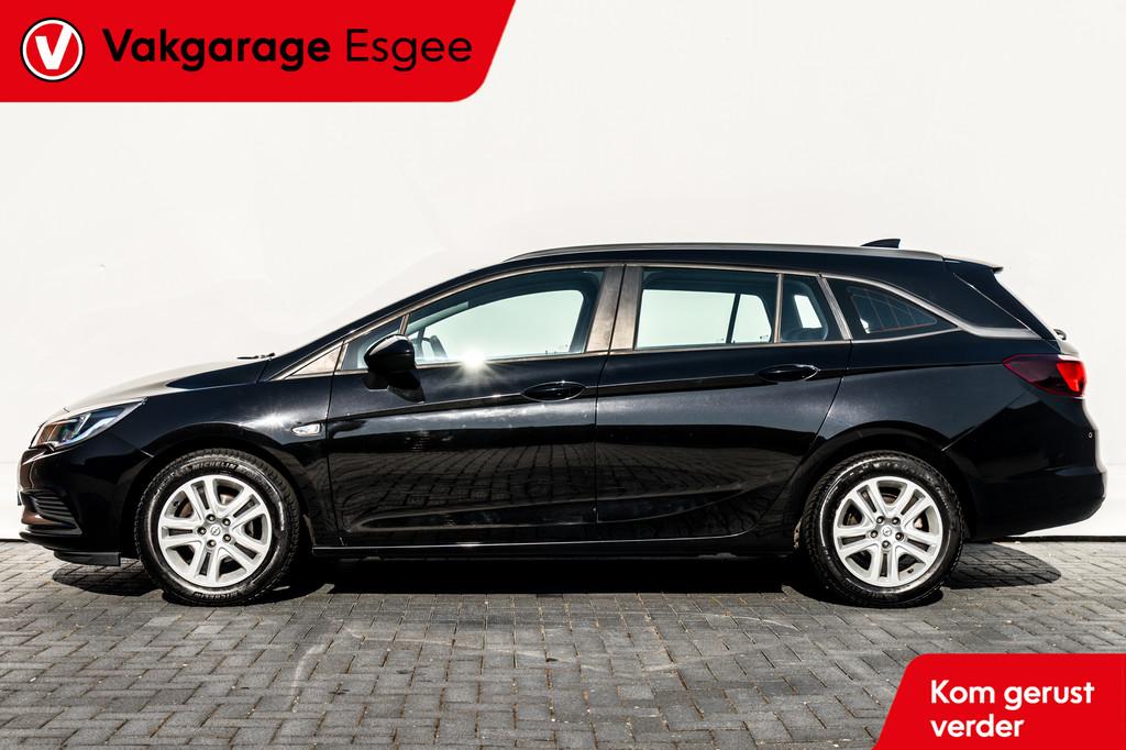 Opel Astra Sports Tourer 1.0 105 PK Online Edition | Ned Aut, Stof, Gebruikt, 1178 kg, Met garantie (alle)