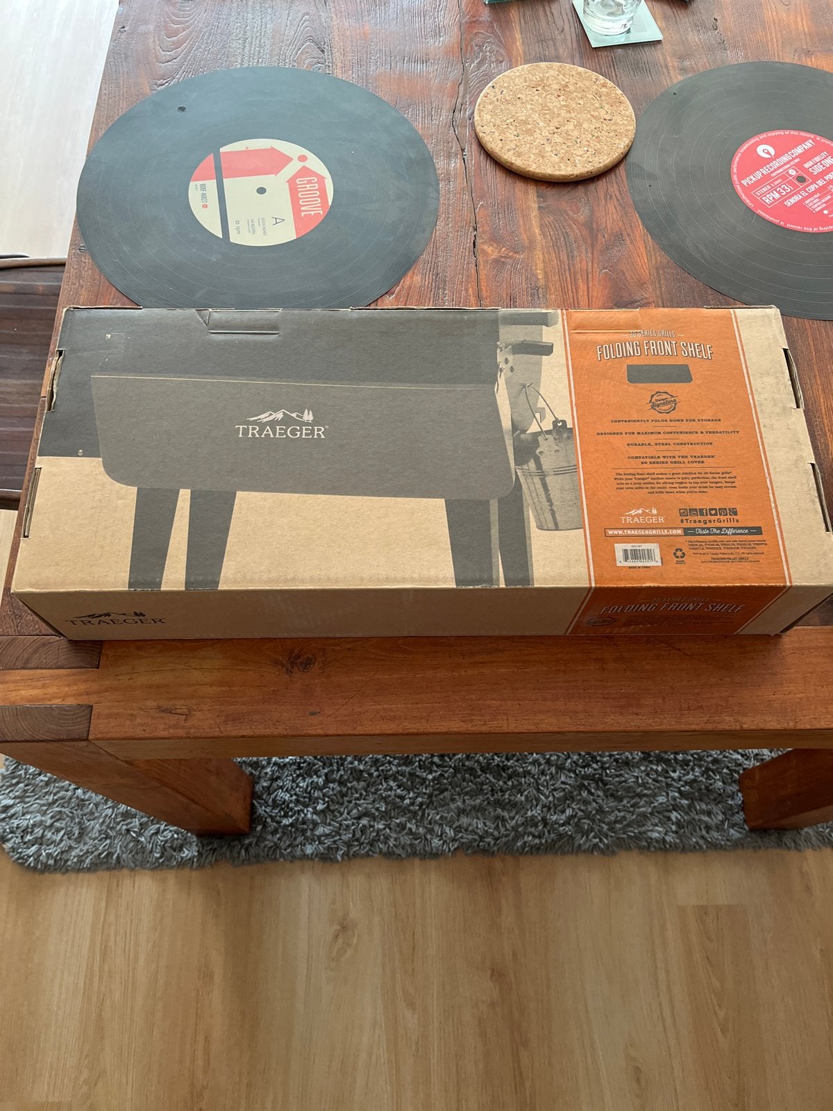 Traeger Opvouwbaar Frontrek voor 20 Series Grills, Tuin en Terras, Ophalen of Verzenden, Nieuw