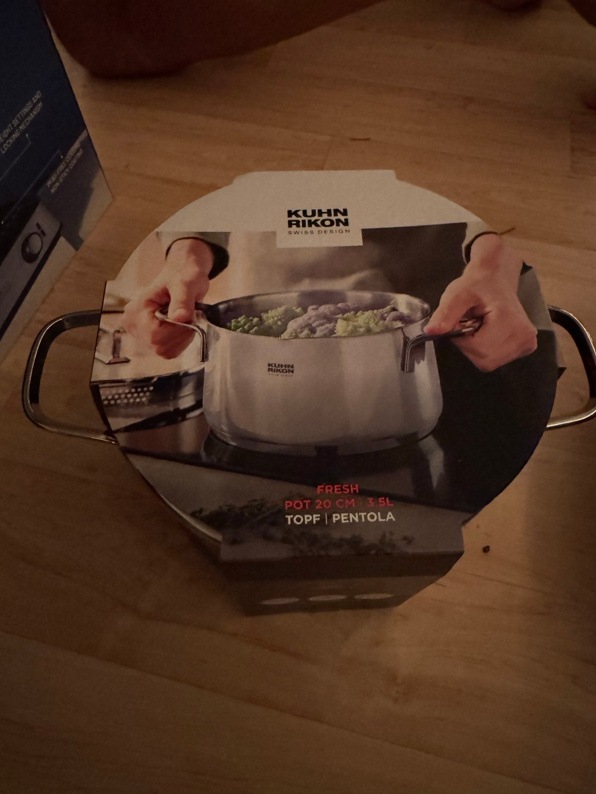 Kuhn Rikon Fresh Kookpan 20 cm 3.5L - Nieuw, Huis en Inrichting, Ophalen of Verzenden, Nieuw, Rvs, Kookpan