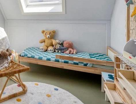 Peuterbed IKEA met matras en lattenbodem, Ophalen, Gebruikt, 70 tot 85 cm, 140 tot 160 cm