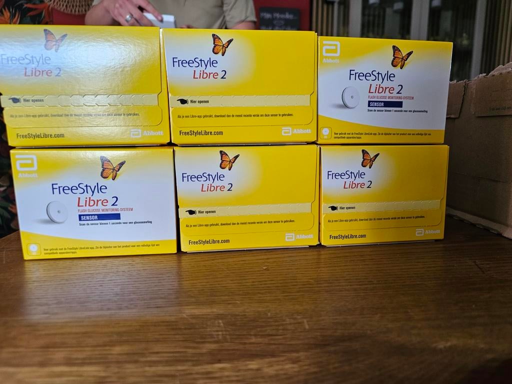 6x Libre 2 freestyle, Ophalen