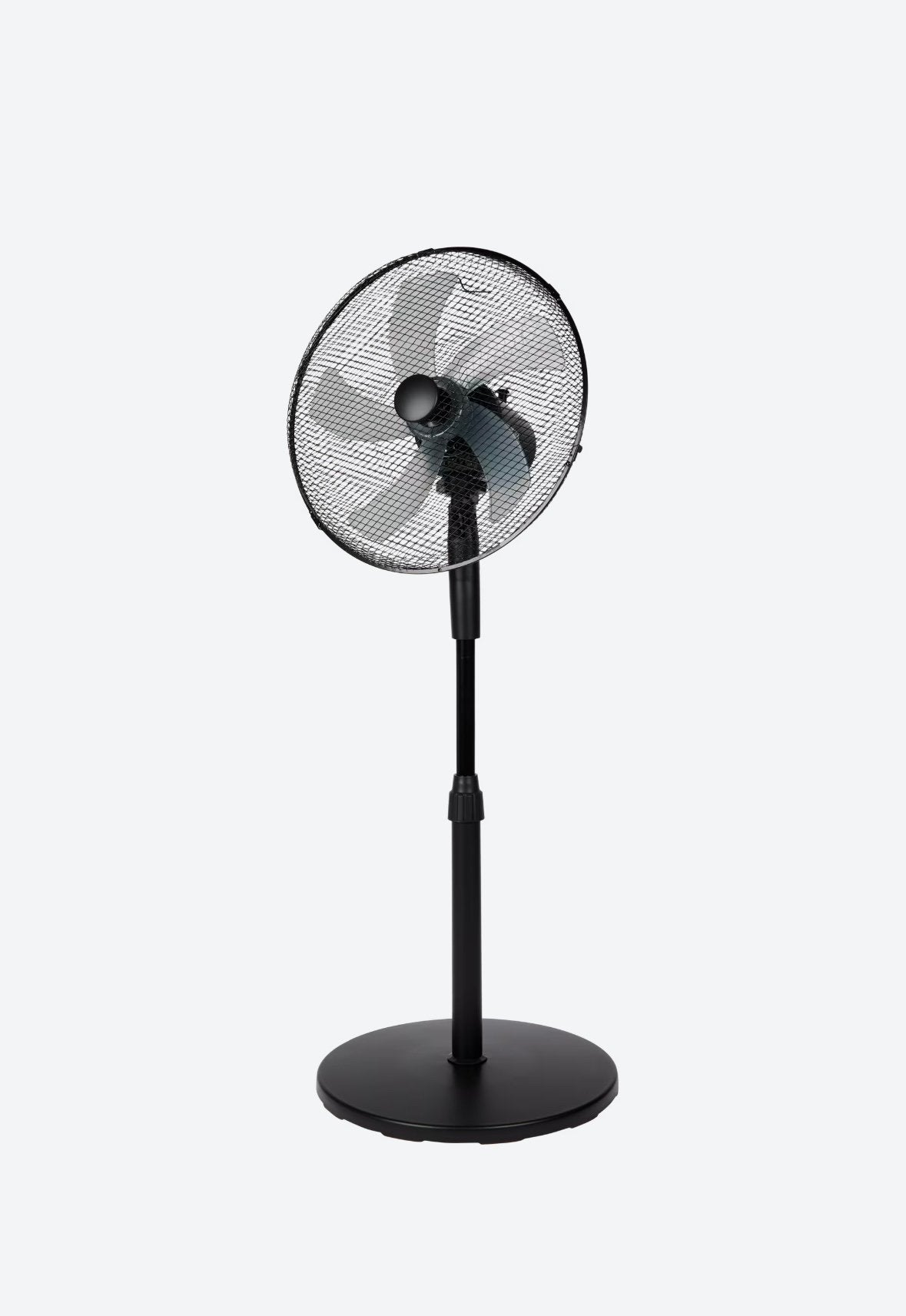Zwarte ventilator  als nieuw !, Ophalen, Zo goed als nieuw, Statiefventilator