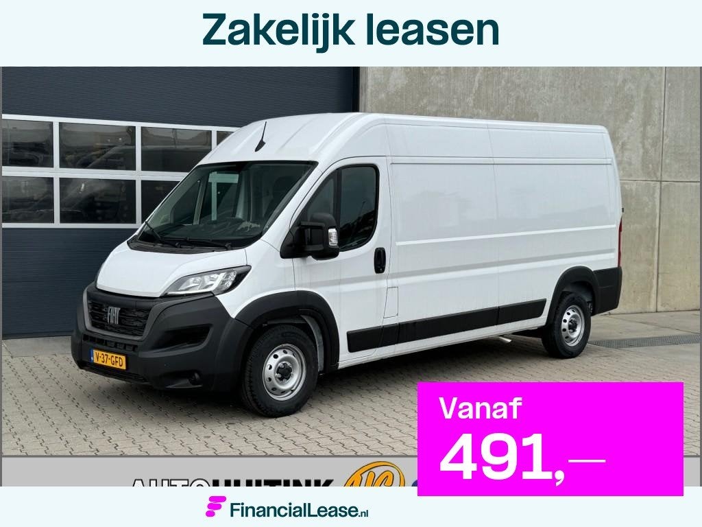 Fiat Ducato 2.2 MJ 140 L3H2 3.5T - camera - Apple/Android -, Voorwielaandrijving, Dealer onderhouden, Gebruikt, 4 cilinders