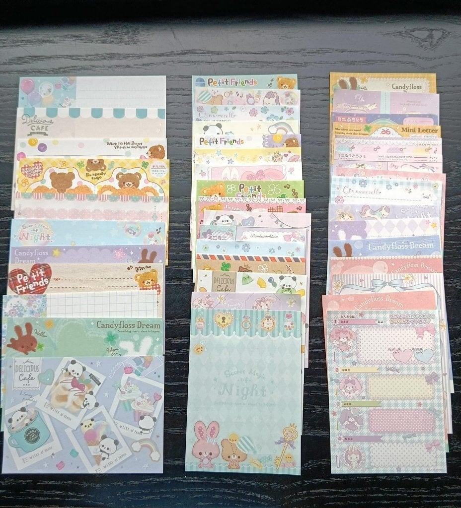 42 pcs kawaii memo sheets, Hobby en Vrije tijd, Ophalen of Verzenden, Nieuw, Papier of Karton, Overige merken