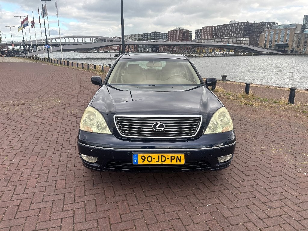 Lexus LS(-H) 430 4.3 AUT 2002 Blauw, Automaat, Achterwielaandrijving, Blauw, Particulier