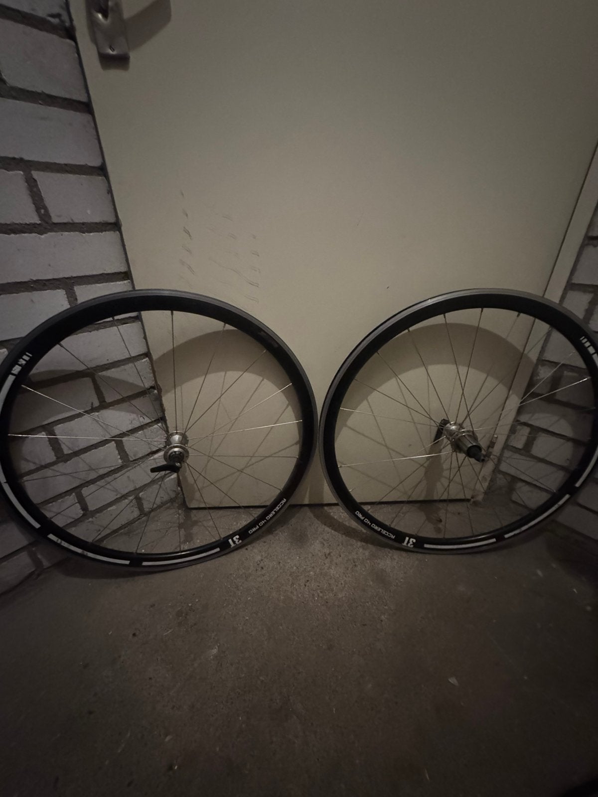 Racefiets set velgen, Ophalen, Zo goed als nieuw, Racefiets, Stuur
