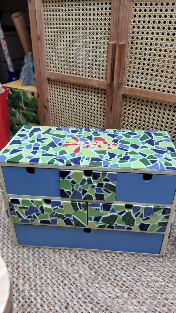 Ikea moppe ladekast mosaic, 5 laden of meer, Ophalen, Gebruikt