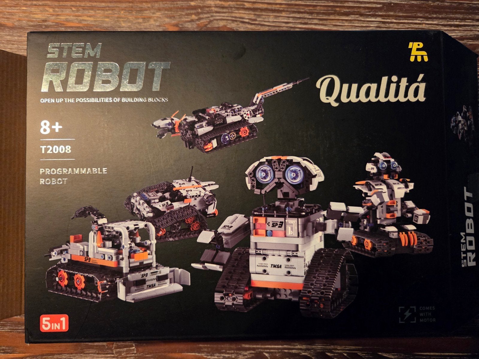STEM Robot Bouwpakket - Programmeerbaar 5-in-1, Ophalen of Verzenden, Gebruikt, Overige merken