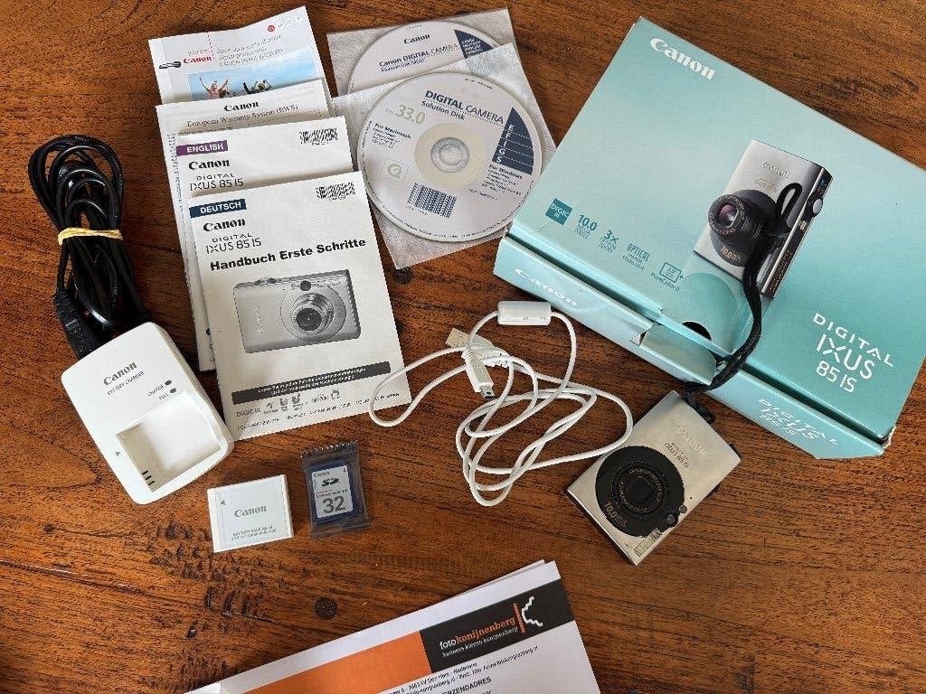 canon Digital IXUS 85 IS, Canon, Ophalen of Verzenden, Minder dan 4 keer, Gebruikt