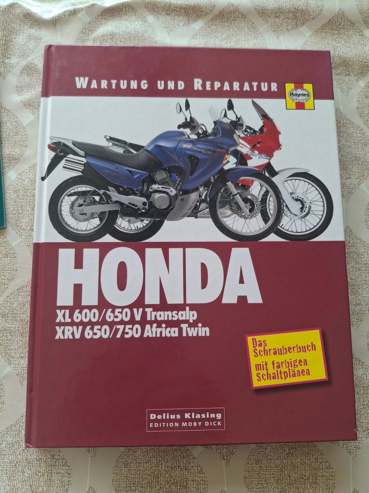 Haynes Honda XL/XRV Transalp/Africa Twin Reparatieboek, Ophalen of Verzenden