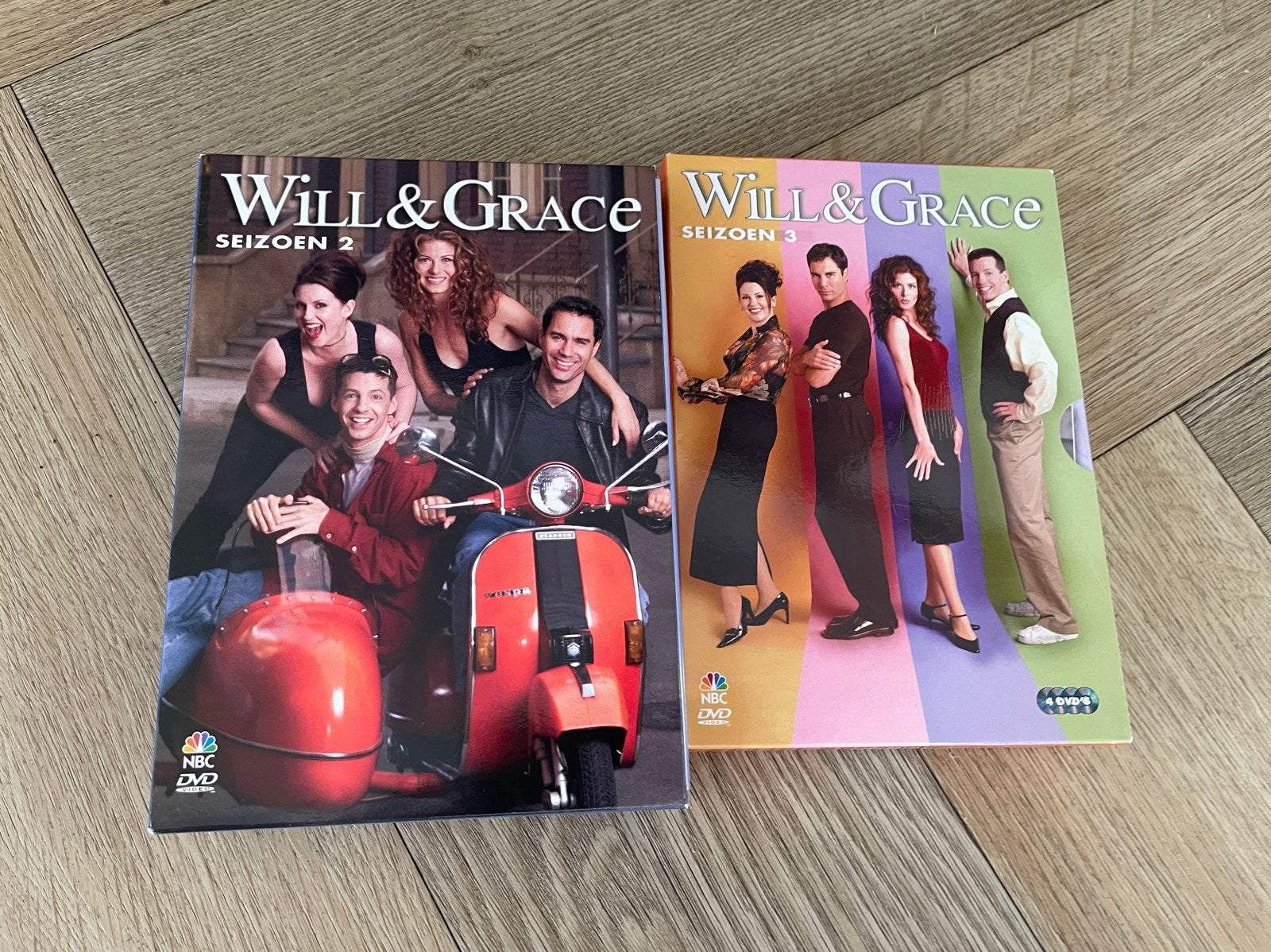 Will & Grace Seizoen 2 & 3 DVD Boxset, Engels, Alle leeftijden, Nederlands, Ophalen of Verzenden
