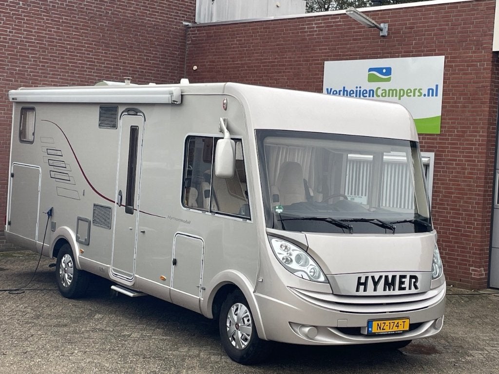 HYMER B 678 – LENGTEBEDDEN en mooie extra opties!, Buscamper of Camperbus, Fiat, Bedrijf, Hymer