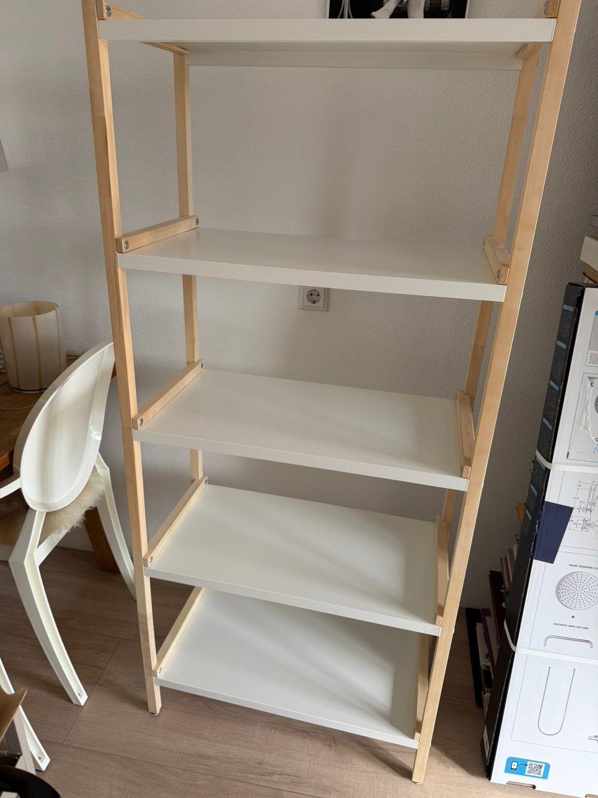 IKEA Ekenabben open boekenkast ZGAN, Huis en Inrichting, Kasten | Boekenkasten, Ophalen, 50 tot 100 cm, Zo goed als nieuw, 150 tot 200 cm